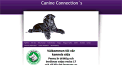Desktop Screenshot of canineconnections.se